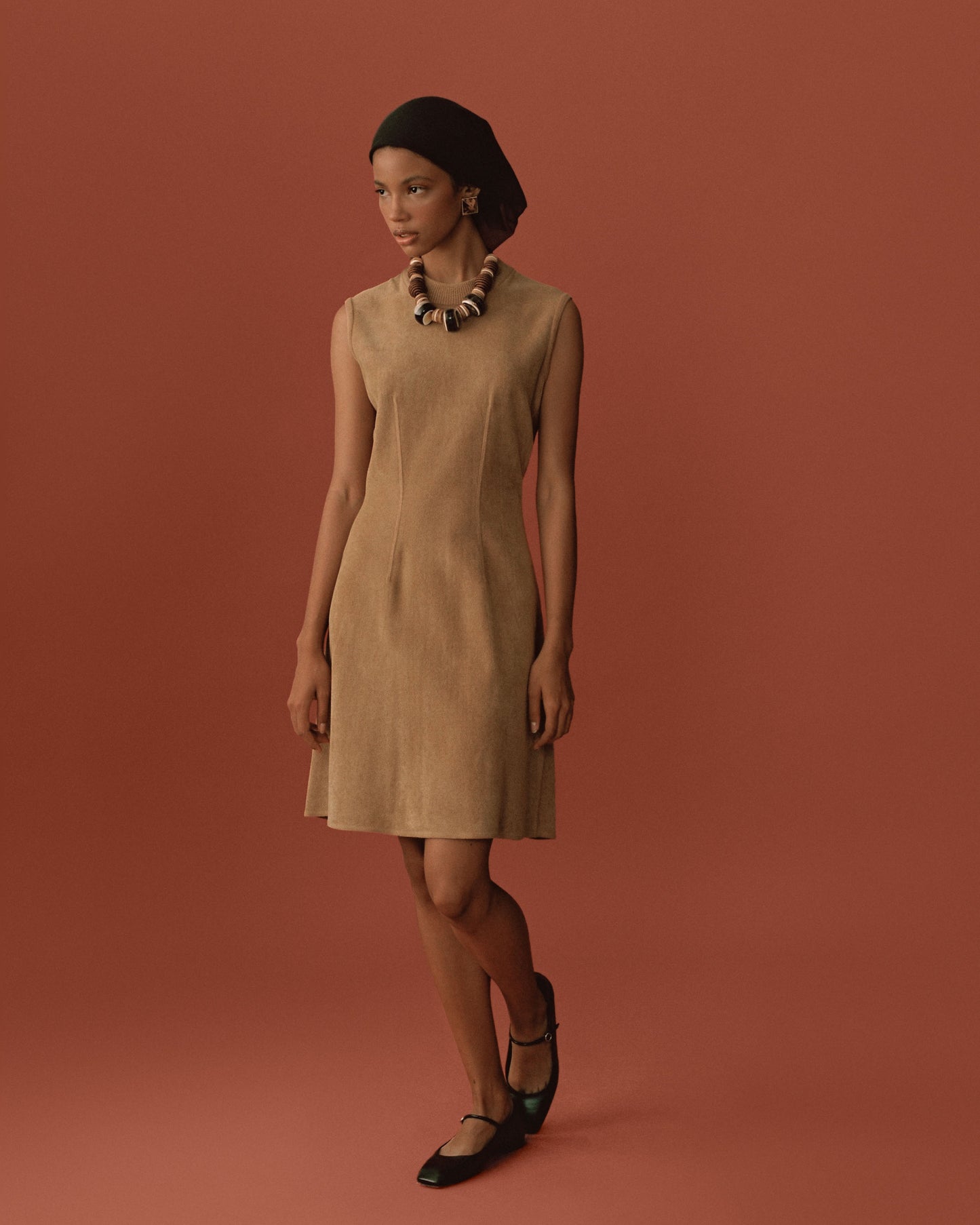 FALLON-dress-alaia-brown-vintage-women-luxury-clothing-rare-fashion-curated-art-collection