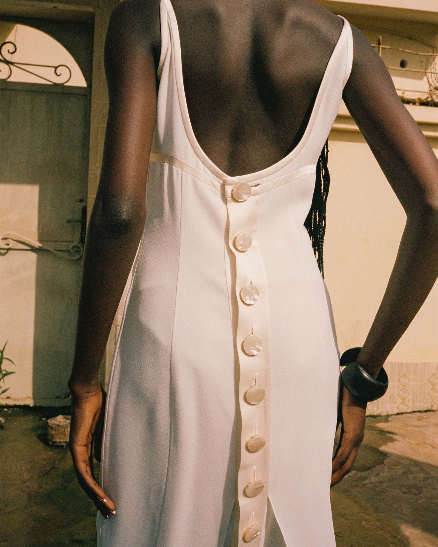 FALLON-dress-christian dior-white-satin-vintage-women-luxury-clothing-rare-fashion-curated-art-collection