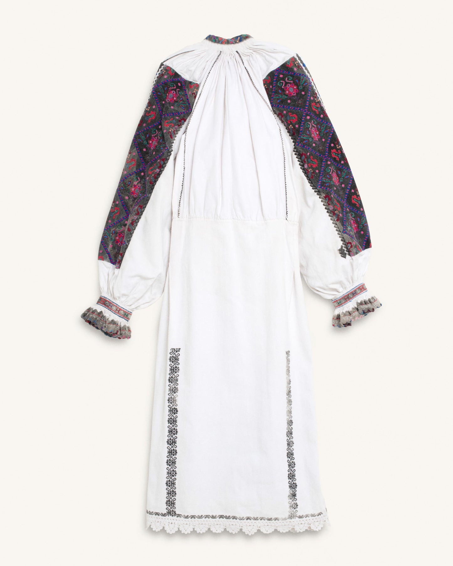 FALLON-dress-roumaine-white-linen-vintage-women-luxury-clothing-rare-fashion-curated-art-collection