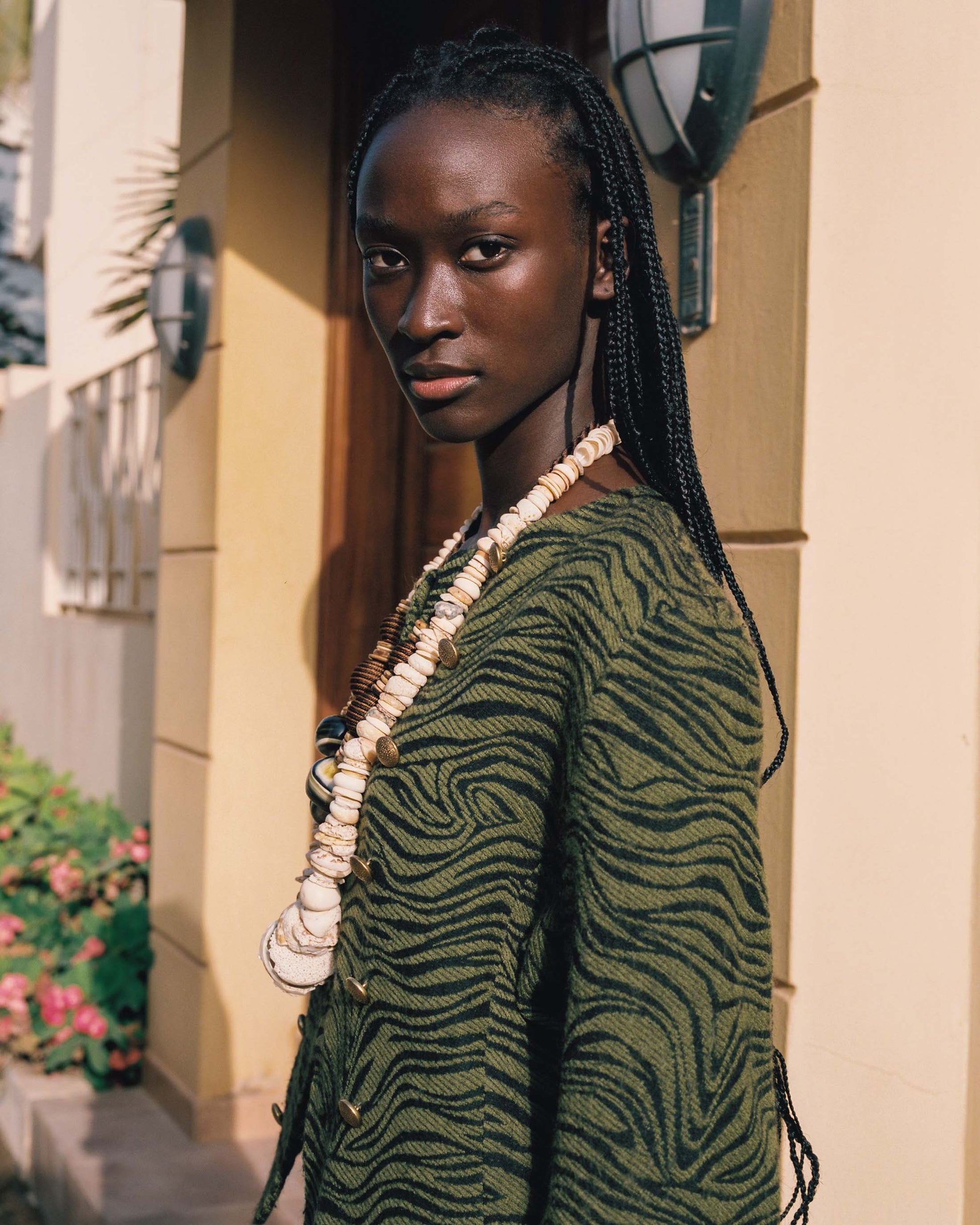 FALLON-jacket-saint laurent-green-zebre-vintage-women-luxury-clothing-rare-fashion-curated-art-collection