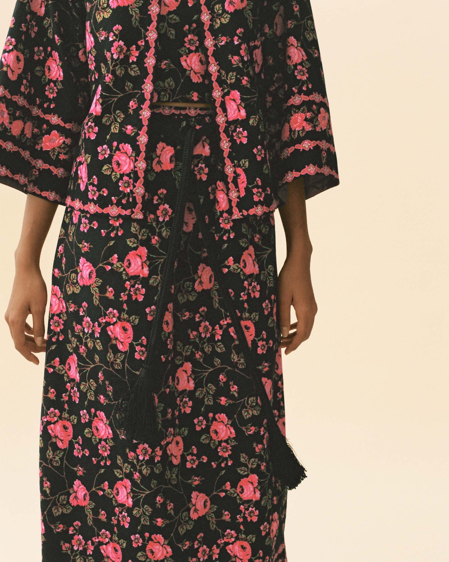 FALLON-set-skirt-jacket-top-lanvin couture-pink-coton-vintage-women-luxury-clothing-rare-fashion-curated-art-collection