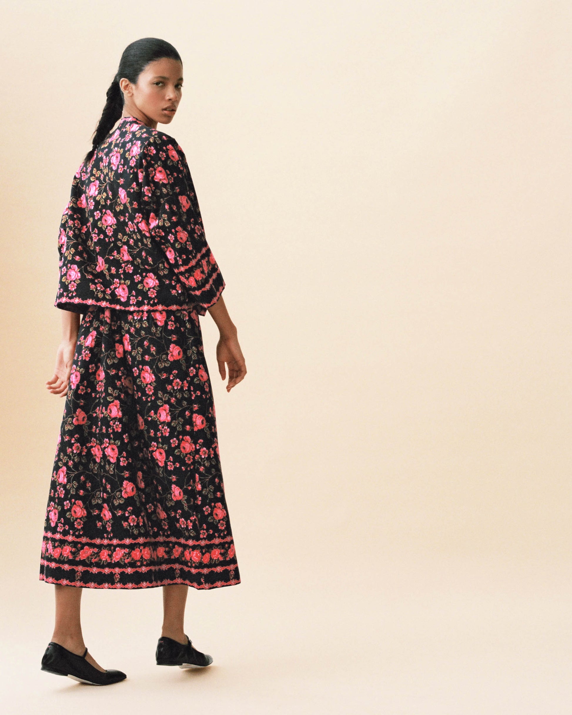 FALLON-set-skirt-jacket-top-lanvin couture-pink-coton-vintage-women-luxury-clothing-rare-fashion-curated-art-collection