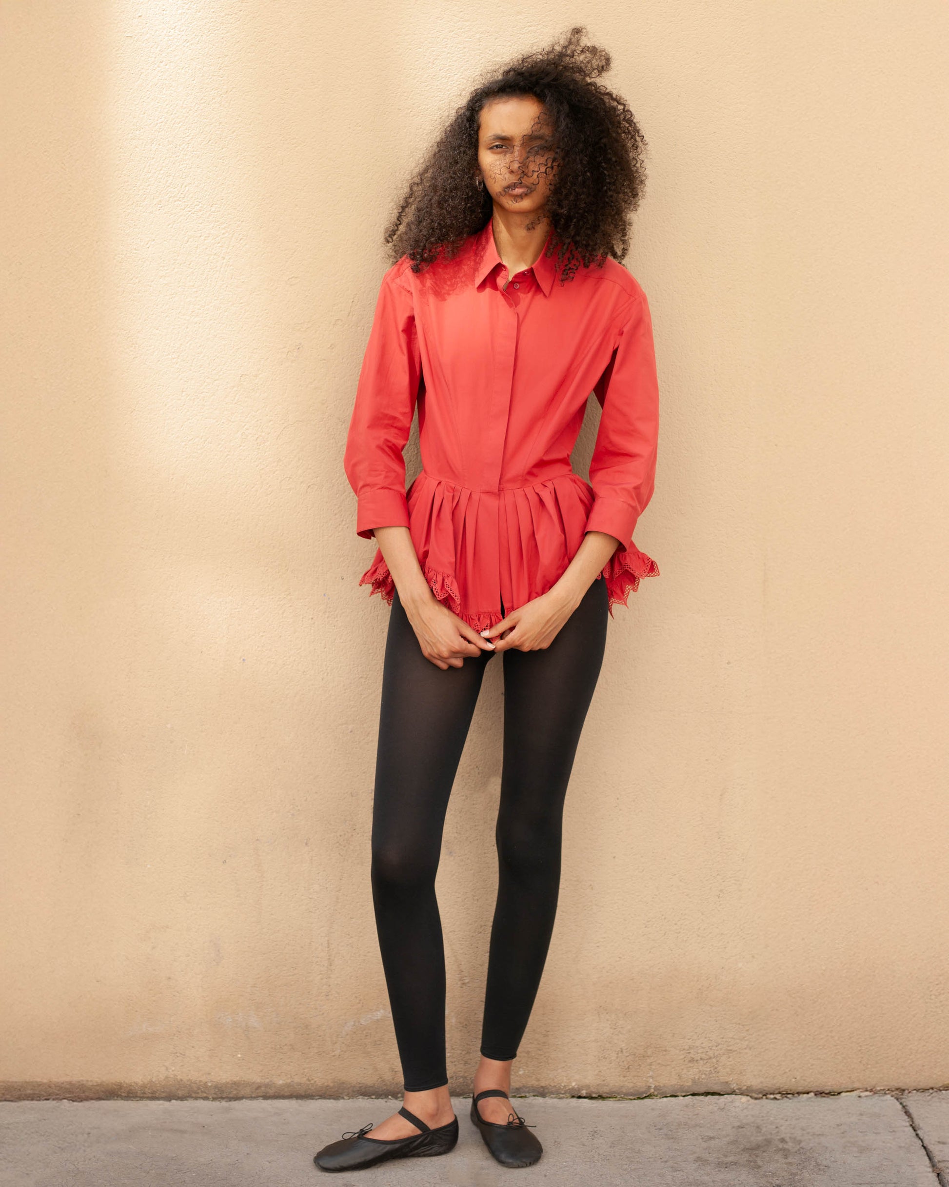 FALLON-shirt-alaia-red-popeline-classic-vintage-women-luxury-clothing-rare-fashion-curated-art-collection00002