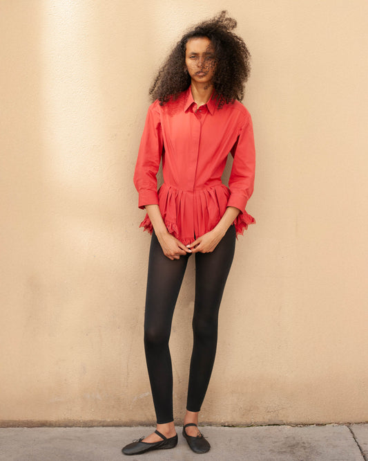 FALLON-shirt-alaia-red-popeline-classic-vintage-women-luxury-clothing-rare-fashion-curated-art-collection00002