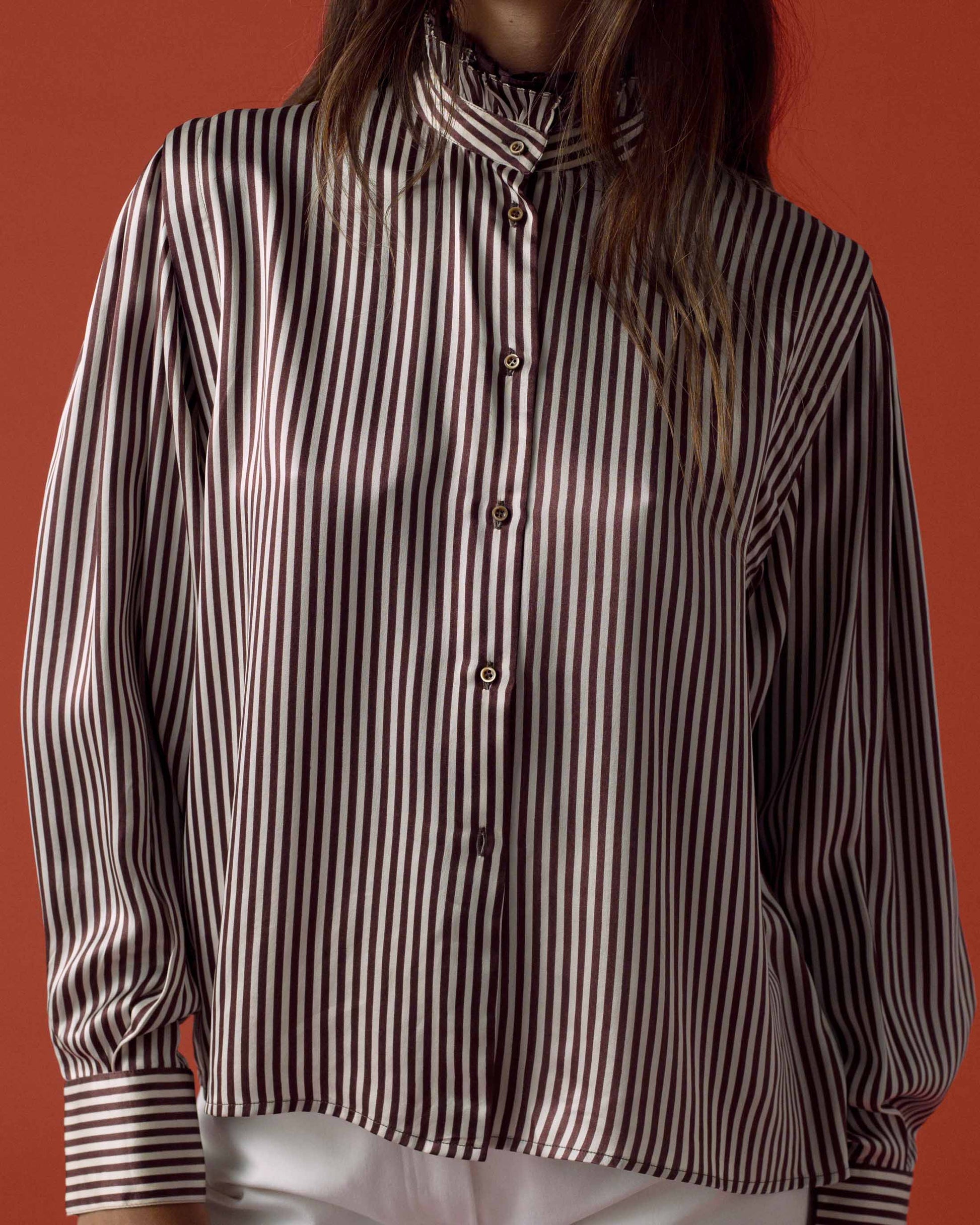 FALLON-shirt-christian dior-red-white-satin-vintage-women-luxury-clothing-rare-fashion-curated-art