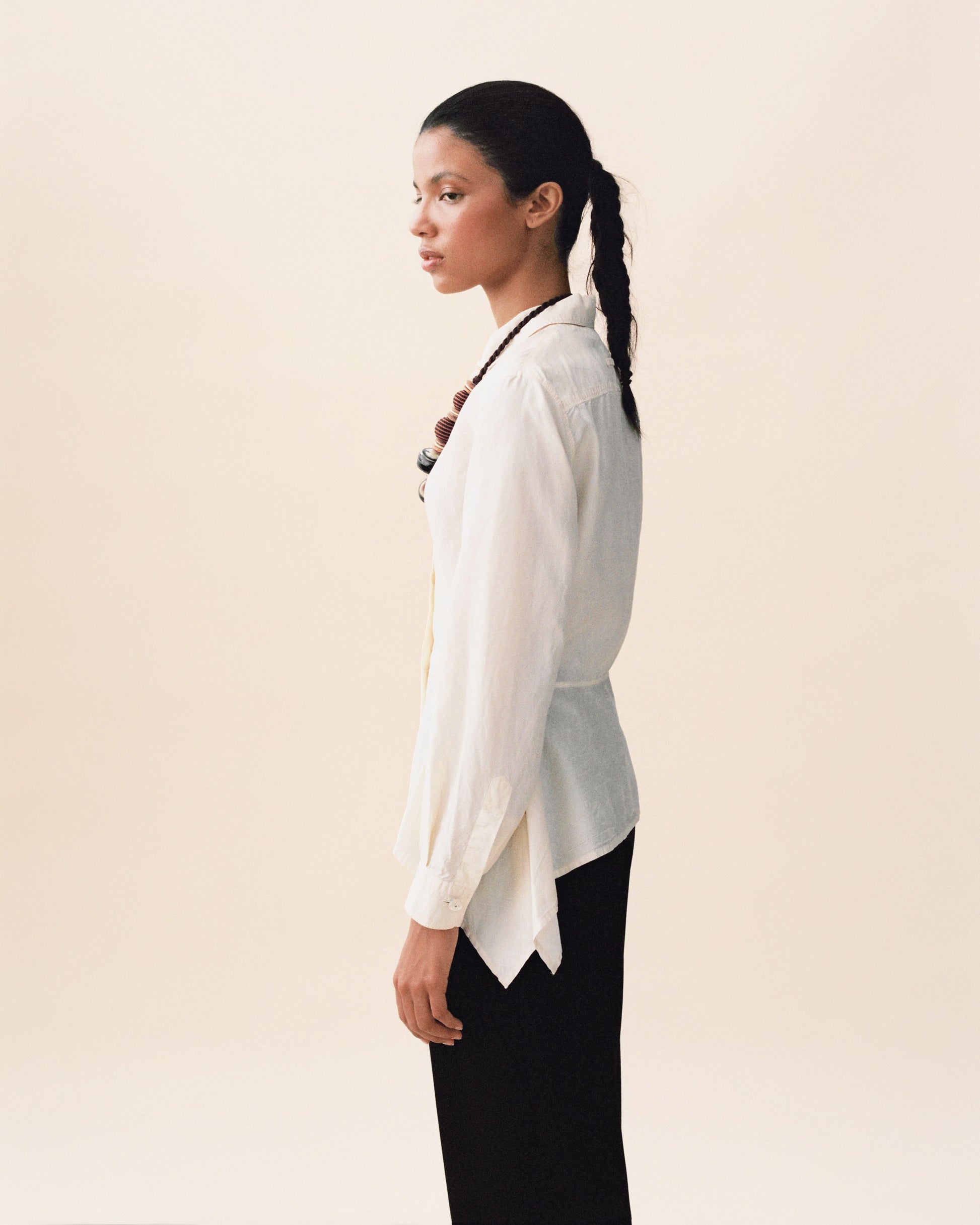 FALLON-shirt-jean-paul gauthier-white-silk-vintage-women-luxury-clothing-rare-fashion-curated-art-collection