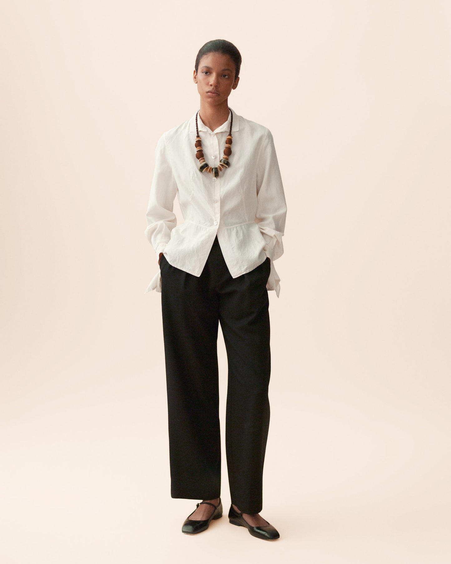 FALLON-shirt-jean-paul gauthier-white-silk-vintage-women-luxury-clothing-rare-fashion-curated-art-collection