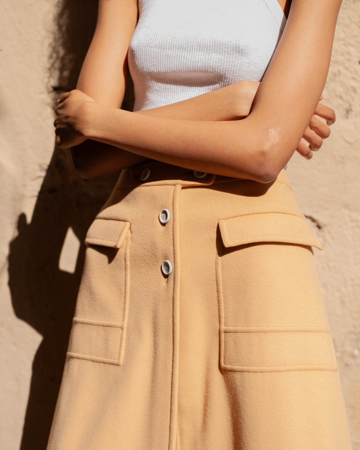 FALLON-skirt-courreges-beige-wool-vintage-women-luxury-clothing-rare-fashion-curated-art-collection00001