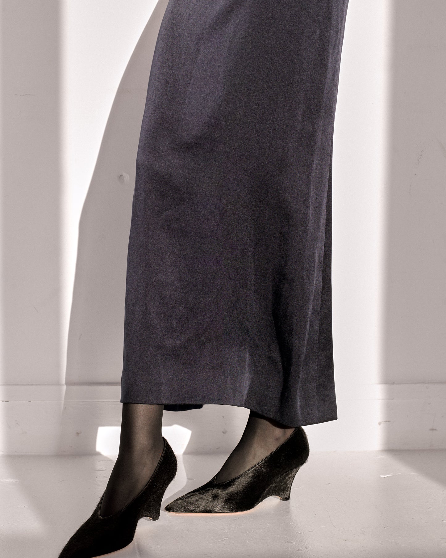 Robe givenchy couture en soie avec épaulettes