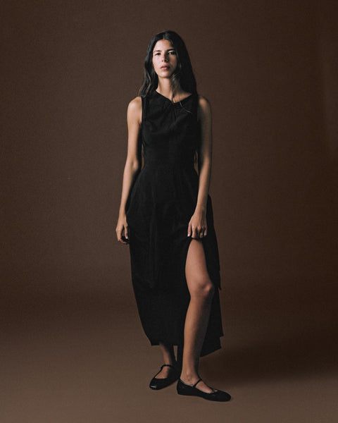 FALLON-dress-celine-black-