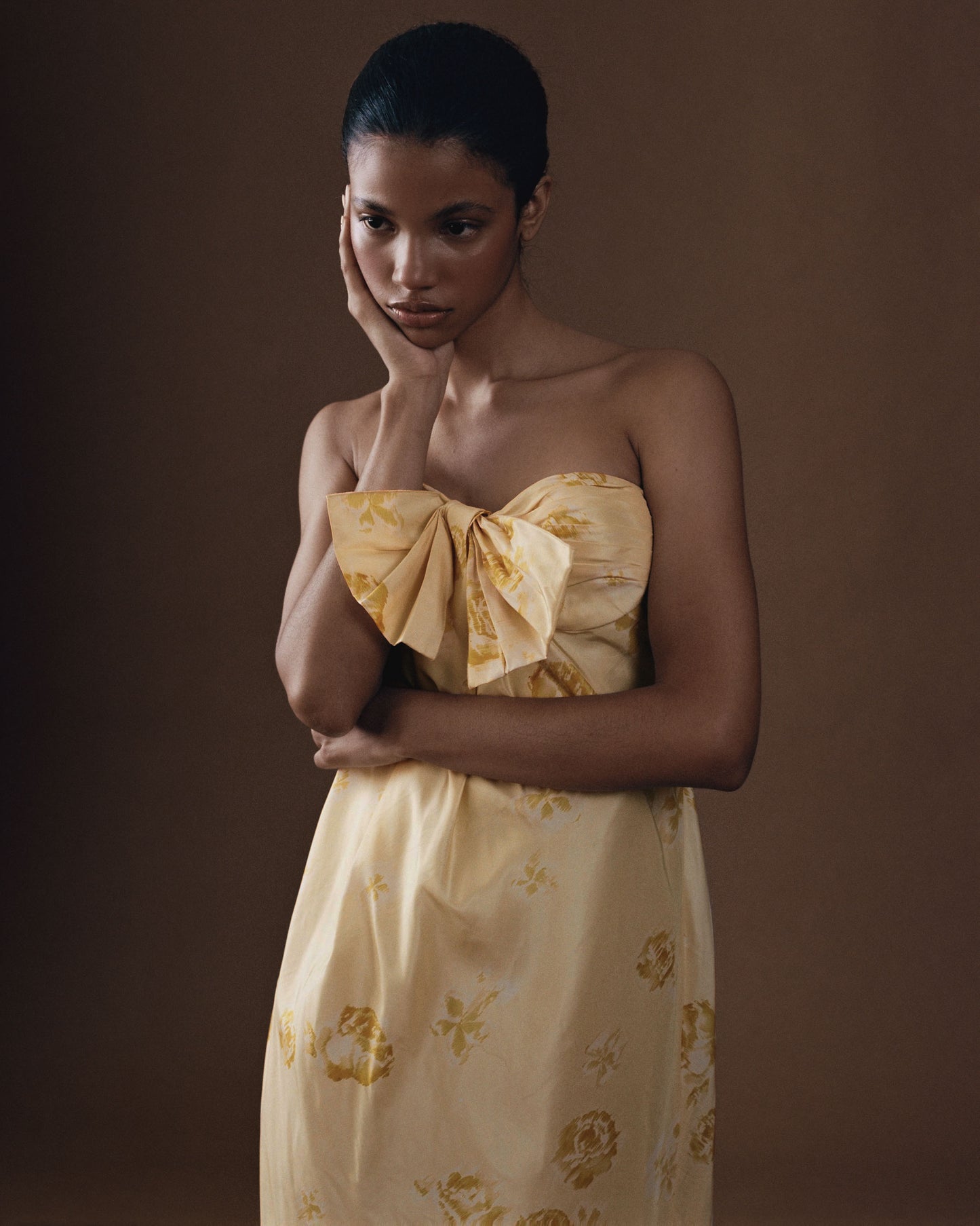 FALLON-dress-giambatista valli-yellow-silk-vintage-women-luxury-clothing-rare-fashion-curated-art-collection