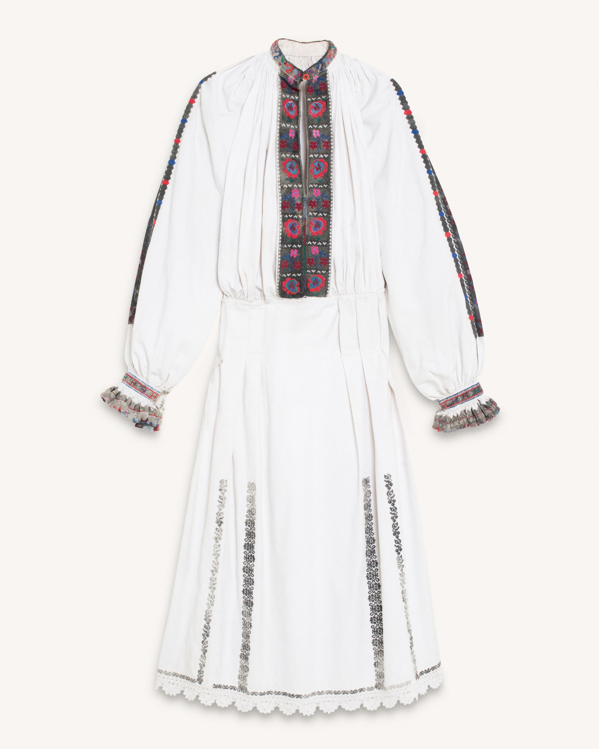 FALLON-dress-roumaine-white-linen-vintage-women-luxury-clothing-rare-fashion-curated-art-collection