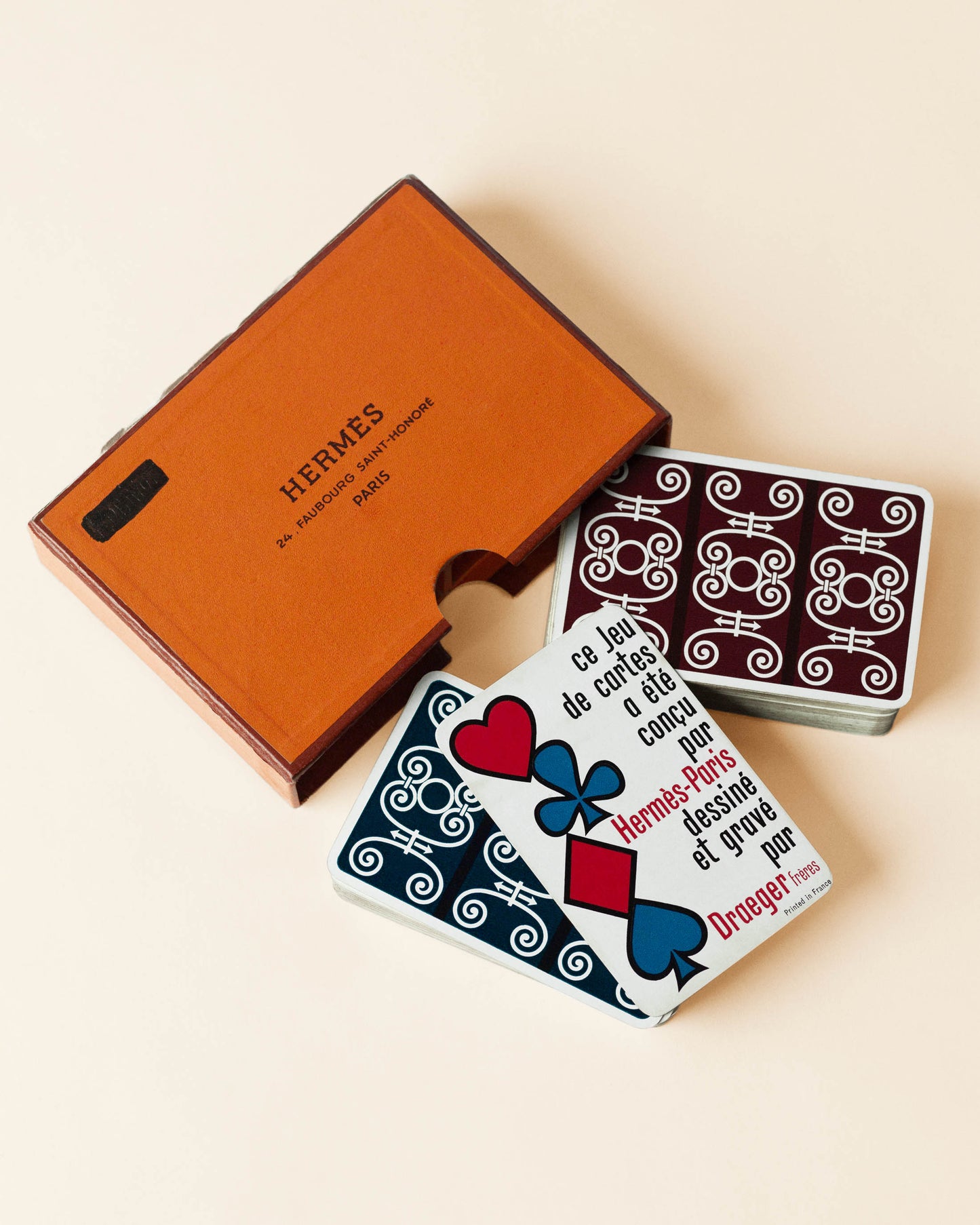 FALLON-playing cards-set-hermès-vintage-women-luxury-clothing-rare-fashion-curated-art