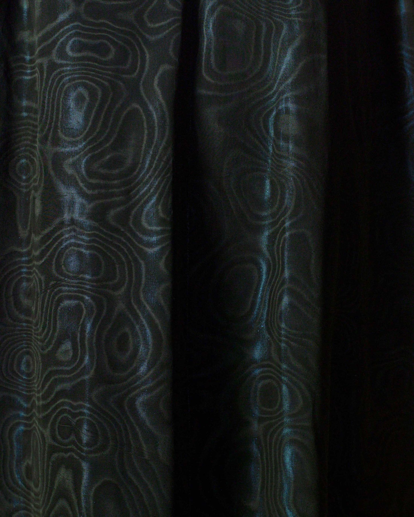 FALLON-robe-saintlaurentrivegauche-noir-bleu-satin-vintage-luxe-rare-mode-collection-femme00005