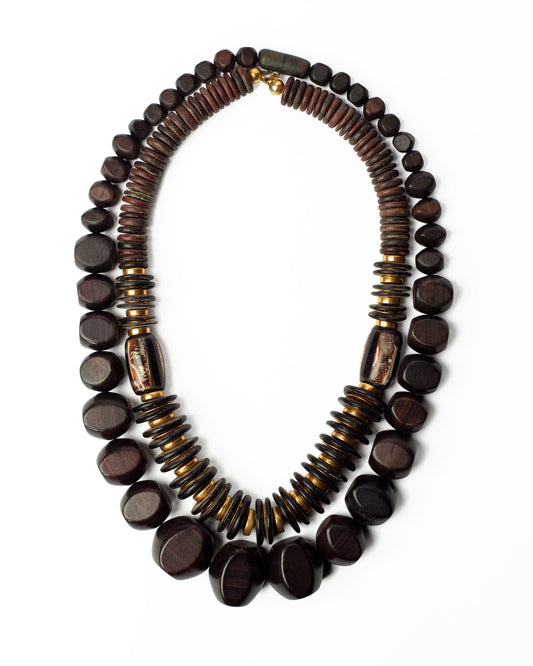 FALLON-set-necklaces-wood-pearls-vintage-women-luxury-clothing-rare-fashion-curated-art-collection