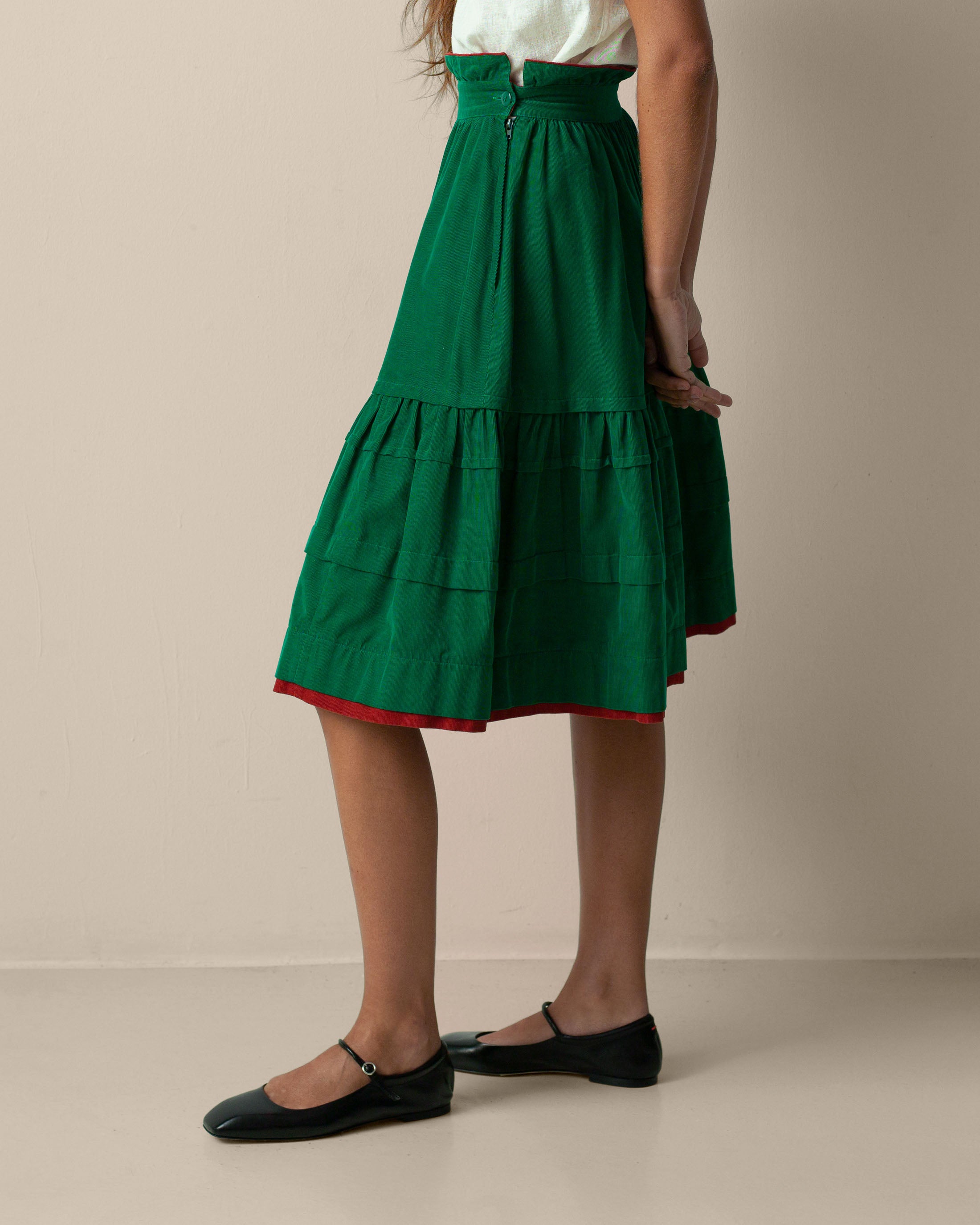 ジャンティーク80s KENZO Vintage Asymmetry Skirt フランス