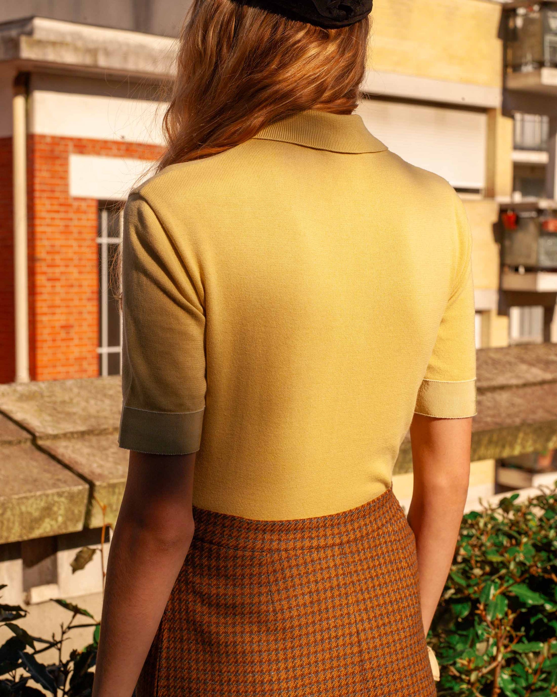 FALLON-sweater-polo-salvatoreferragamo-yellow-ochre-cotton-vintage-women-luxury-clothing-rare-fashion-curated-art-collection00001