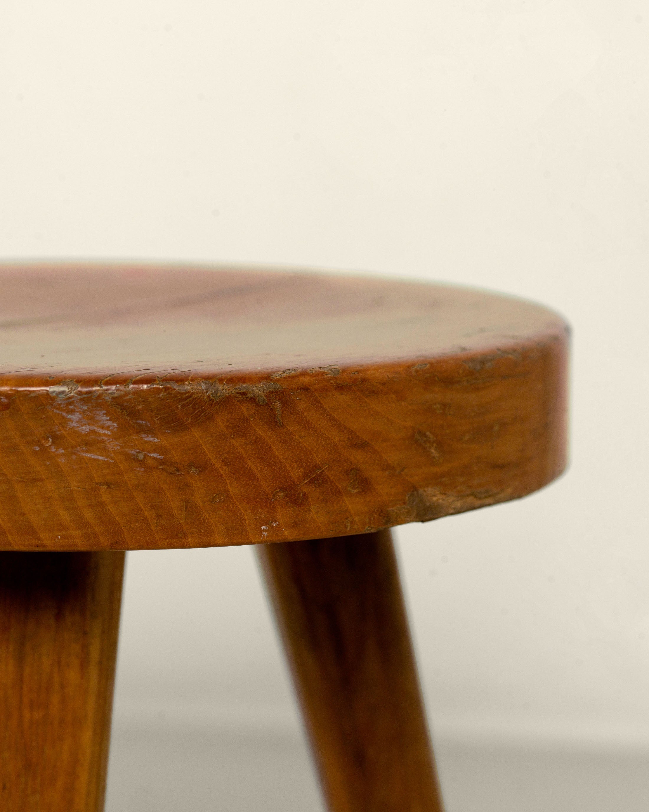 Tabouret tripode vintage René Martin I FALLON - FALLON