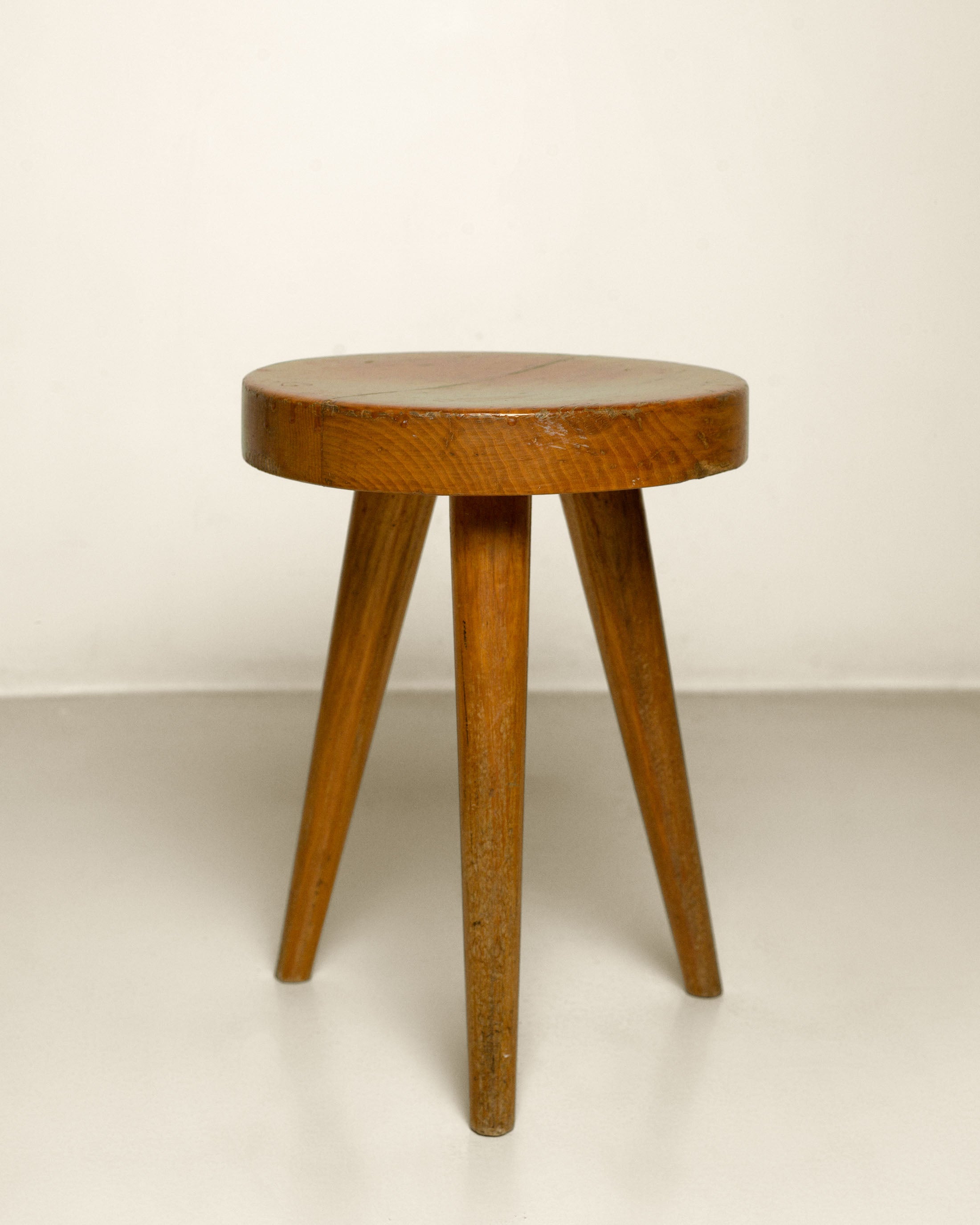 Tabouret tripode vintage René Martin I FALLON - FALLON