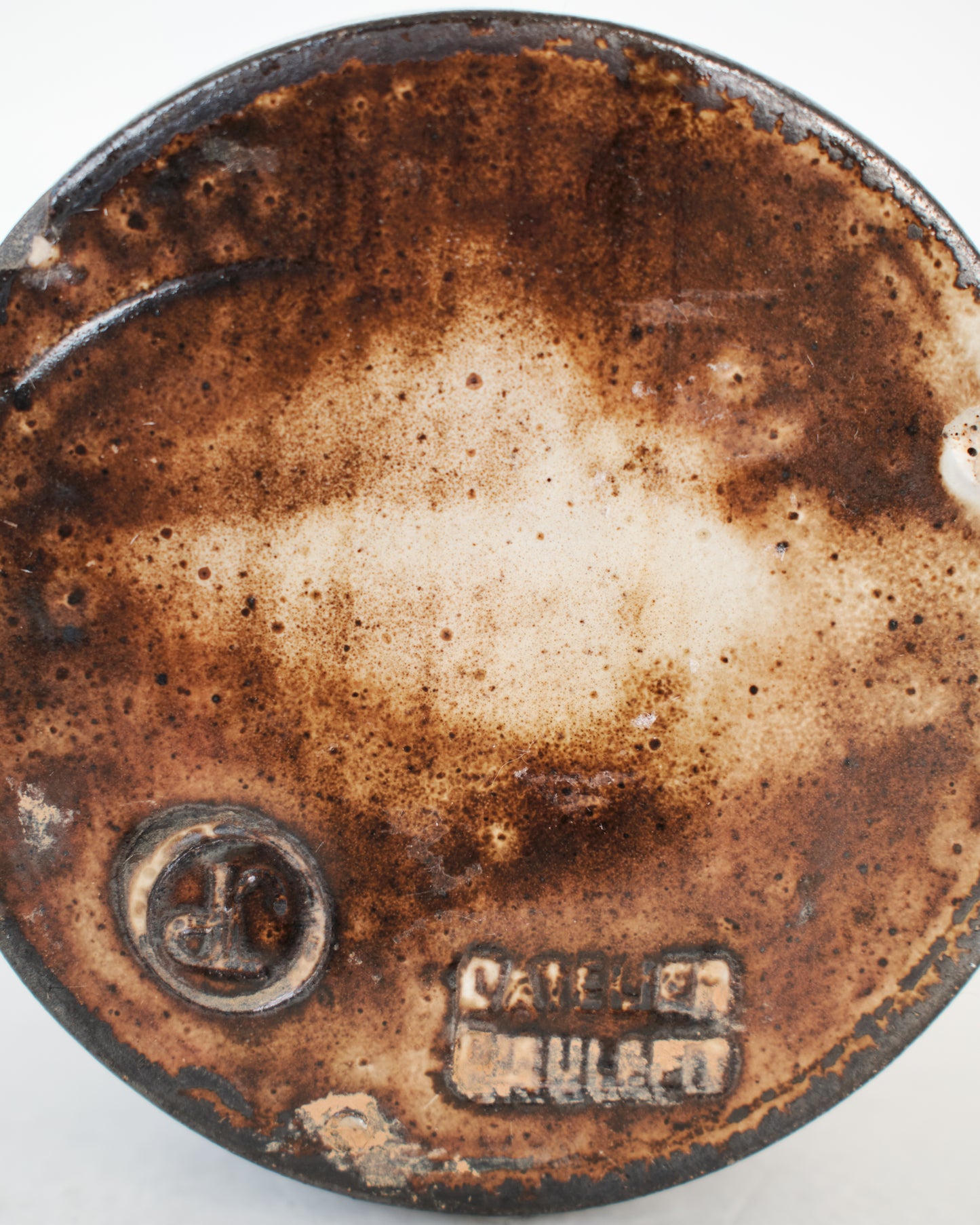 Vase bouteille en céramique Jacques POUCHAIN