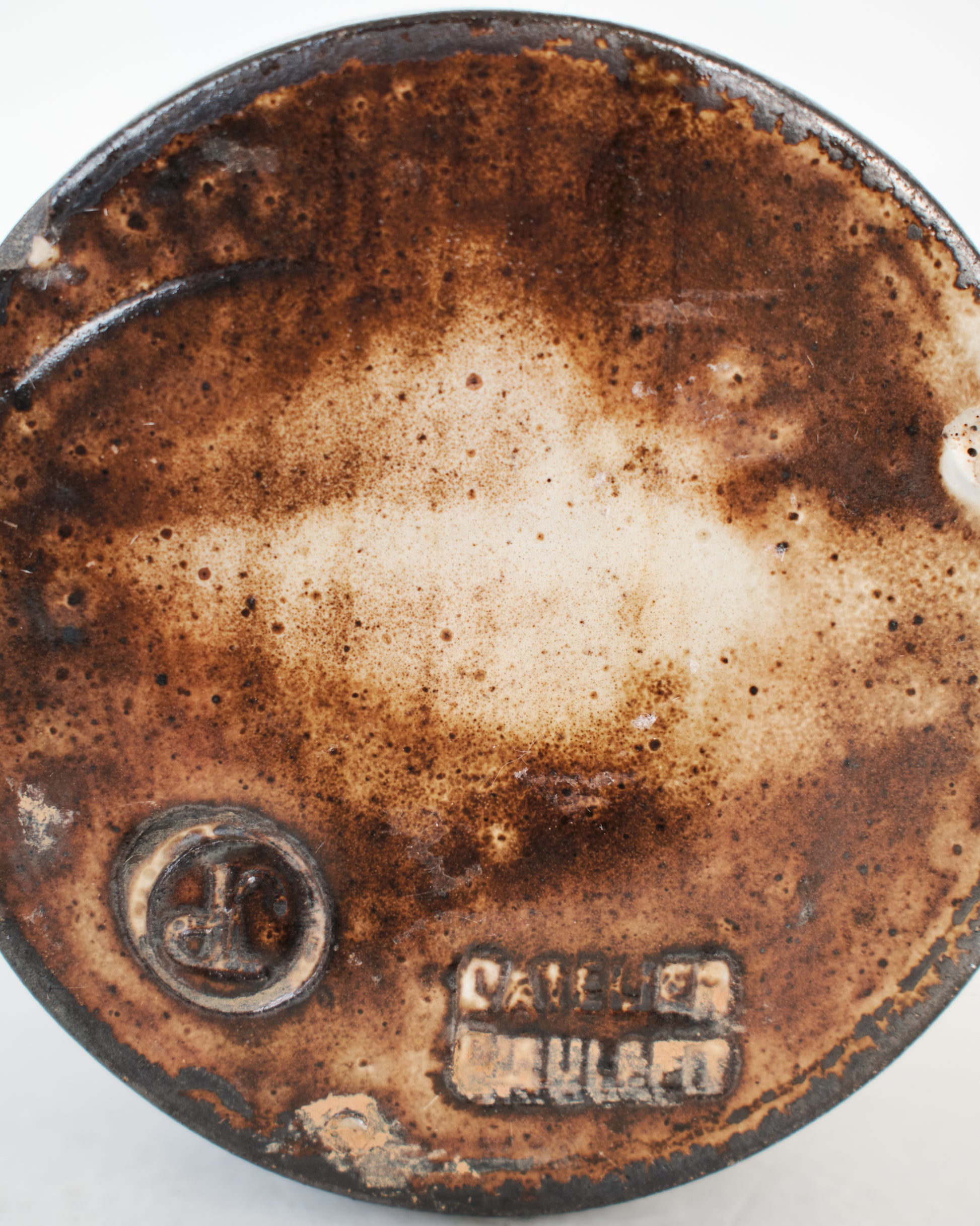 Vase bouteille en céramique Jacques POUCHAIN