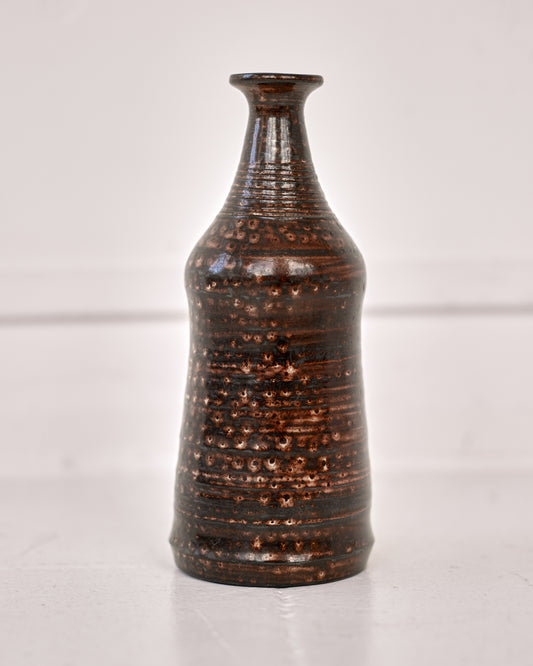 Vase bouteille en céramique Jacques POUCHAIN