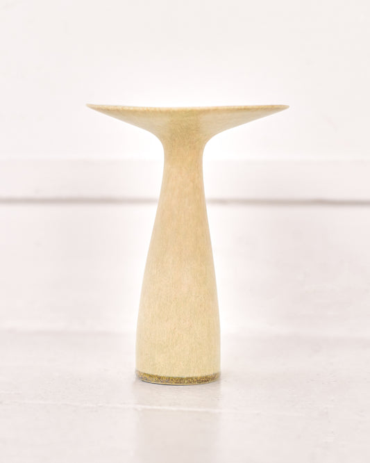 Vase stig lindberg écru en céramique