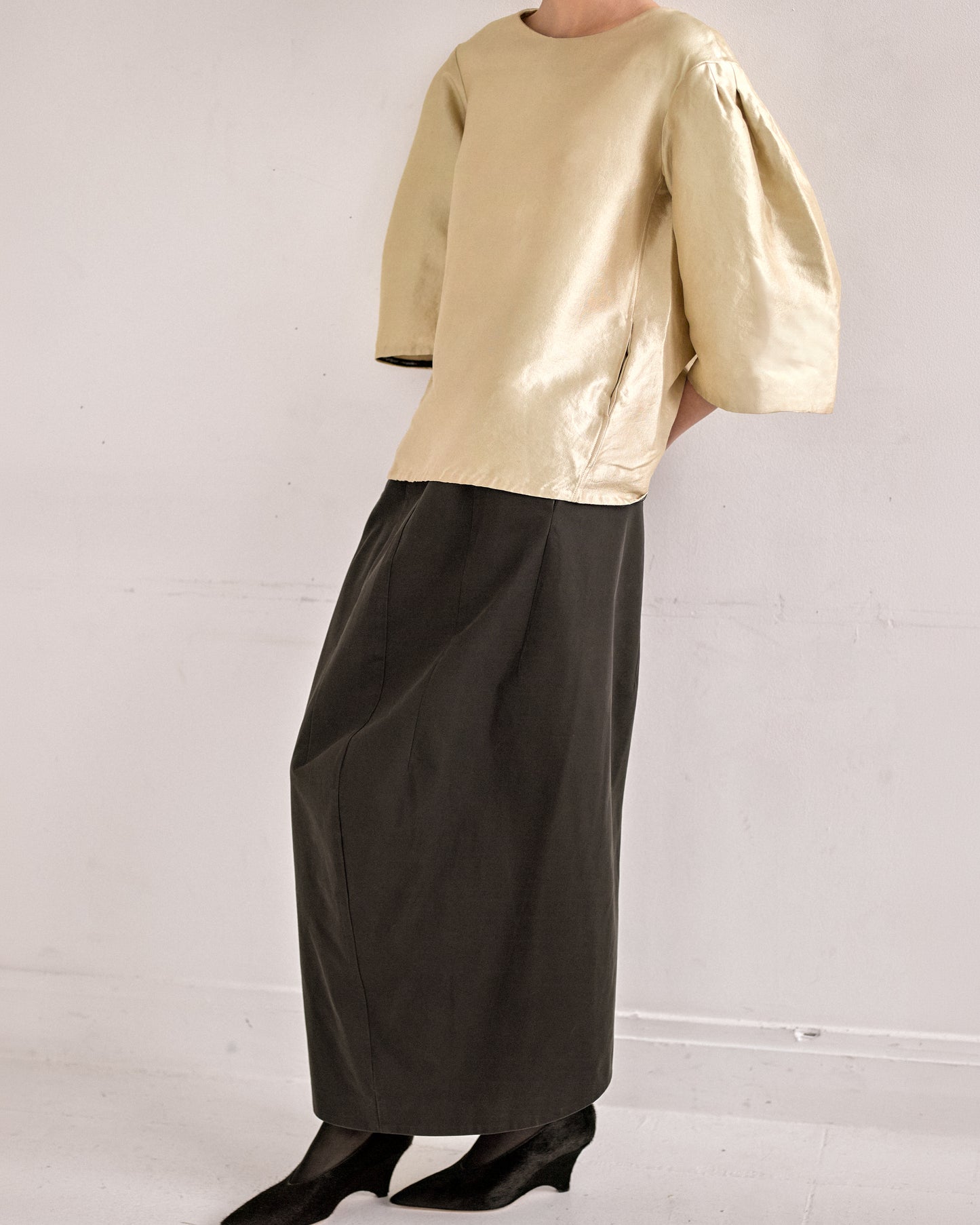 jupe comme des garçons coton noire