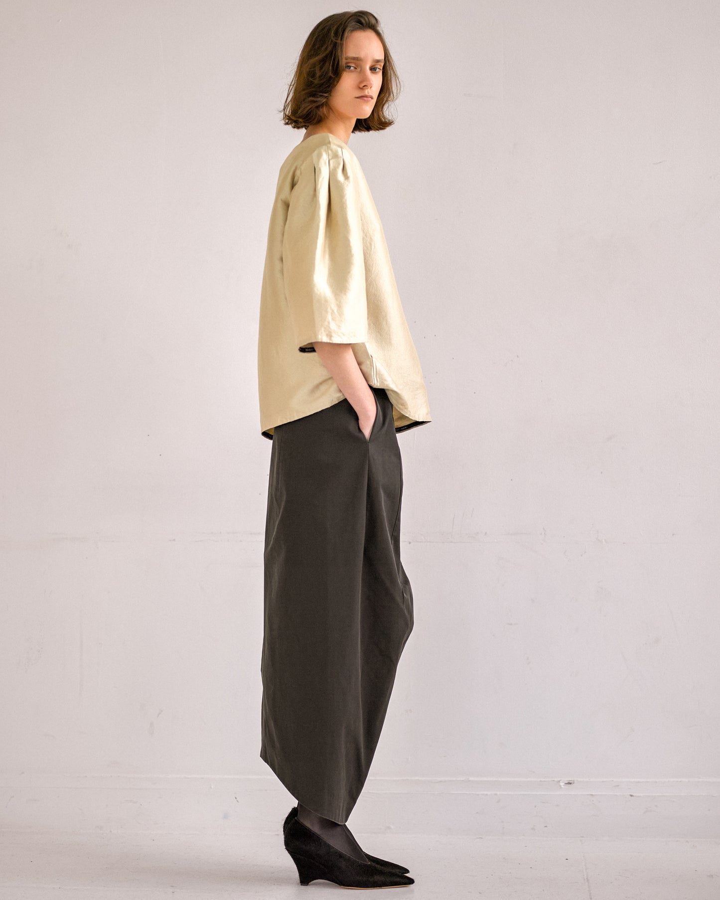 jupe comme des garçons coton noire