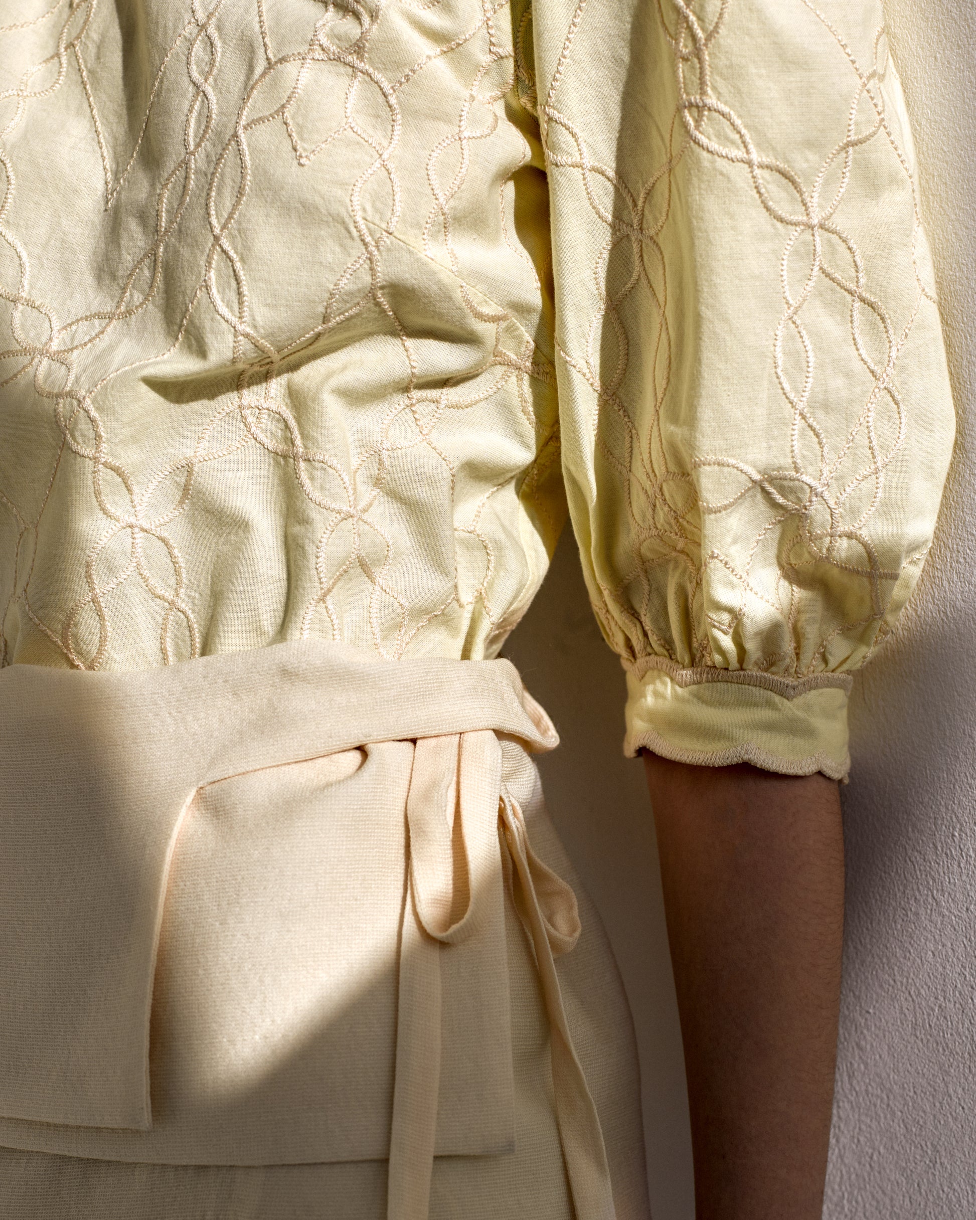 jupe portfeuille yohji yamamoto en laine et cachemire 